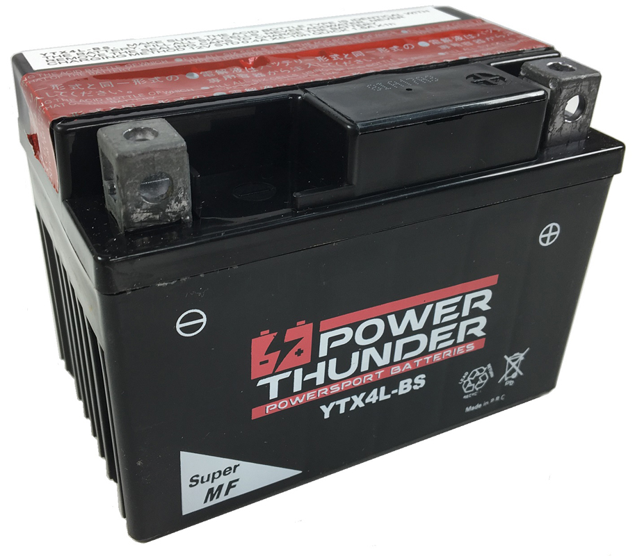 [0604511P] Batería Power Thunder YTX4L-BS