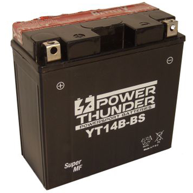 [0614121P] Batería Power Thunder CT14B-BS Sin Mantenimiento