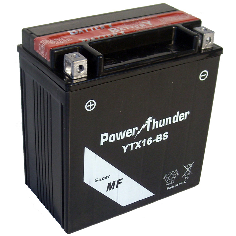[0616801P] Batería Power Thunder CTX16-BS Sin Mantenimiento