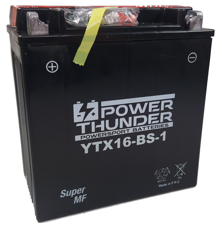 [0616811P] Batería Power Thunder CTX16-BS-1 Sin Mantenimiento