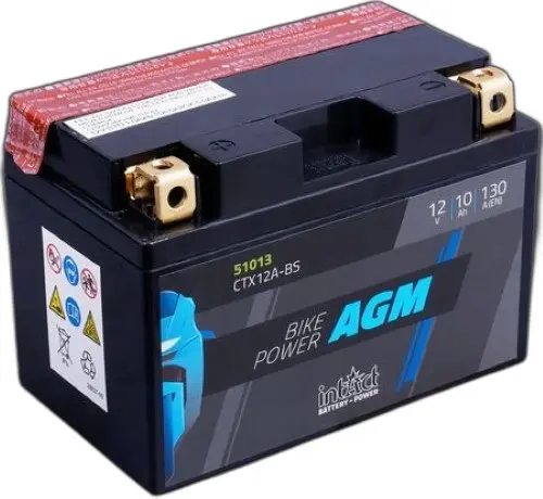 Bateria Intact CT12A-BS agm sin mantenimiento YT12A-BS 12v 10ah