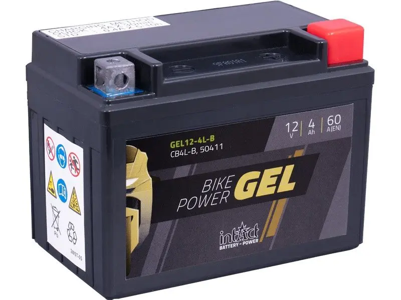 Bateria Intact gel YB4L-B 12V 4Ah