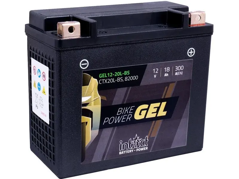 Bateria Intact gel YTX20L-BS 12V 18Ah