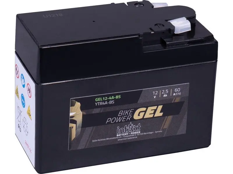 Bateria Intact gel YTR4A-BS 12V 2,5 Ah